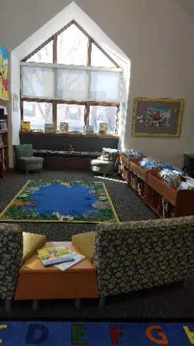 Library new rug